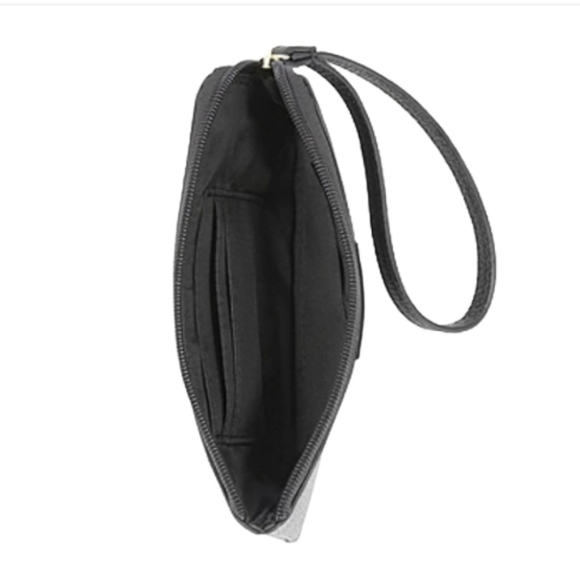 Liz Claiborne Mini Zip Around Wristlet - Picture 2 of 4